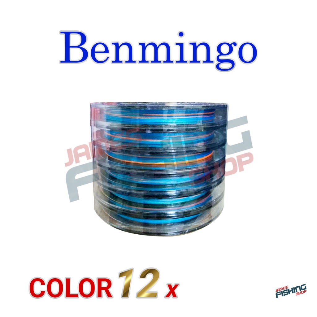 สาย PE Benmingo Color 12x ถัก 12 สีมัลติ (สลับสี) ความยาว 100 เมตร ราคา ถูกที่สุด ดีลบีเคเค แกลเลอรีภาพที่ 3