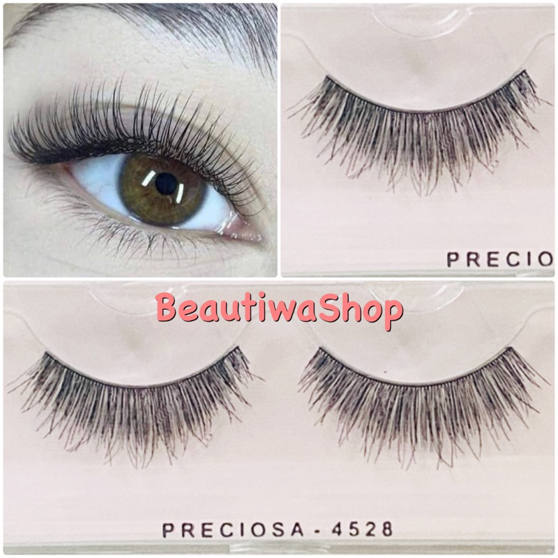 ขนตาปลอม Preciosa รุ่น 4D Nature Clear ขนตา 4 มิติ รูปที่ 6