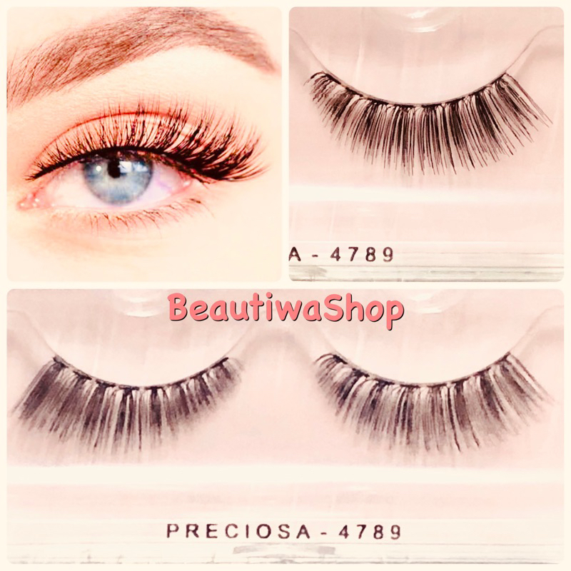 ขนตาปลอม Preciosa รุ่น 4D Nature Clear ขนตา 4 มิติ รูปที่ 5