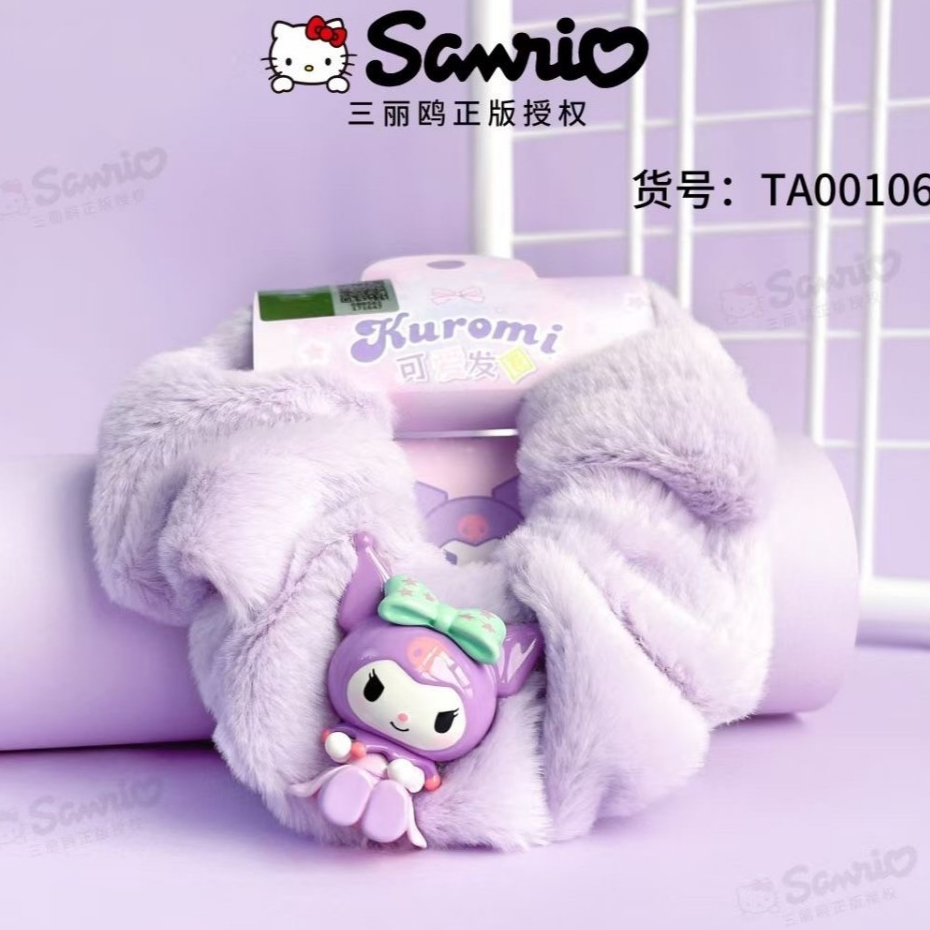 พร้อมส่ง ยางรัดผม โดนัทรัดผม ยางมัดผม ลิขสิทธิ์แท้ จาก SANRIO ของแท้100% งานจริงสวยมาก