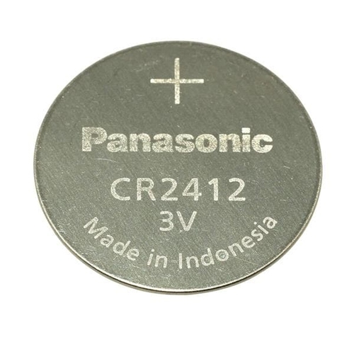 ถ่าน Panasonic CR2412 Lithium 3V แท้100% (ถ่านกระดุมใช้งานดีเยี่ยม) จำหน่ายแบ่งแบบ 1เม็ด กับ 5เม็ด