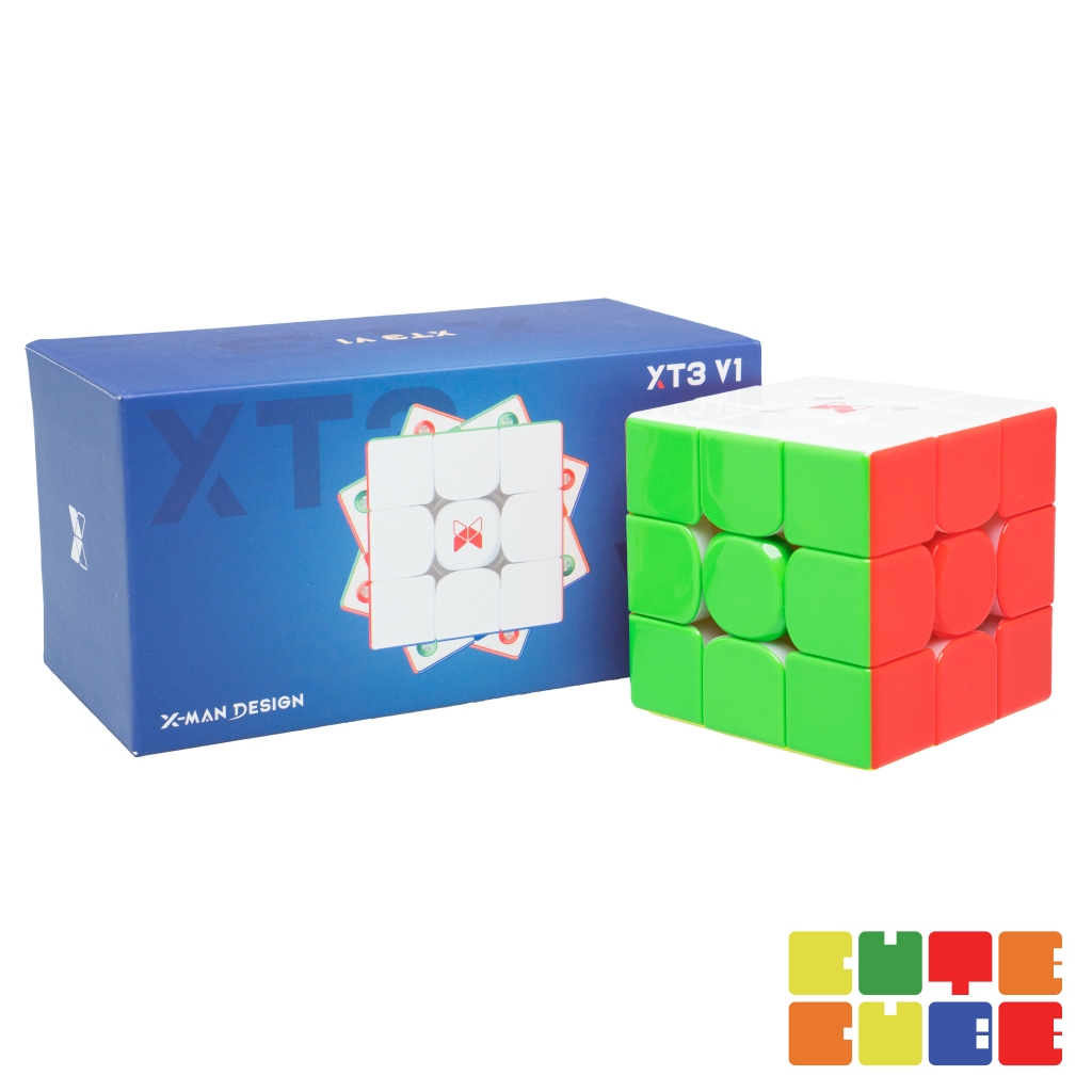 รูบิค 3x3 QiYi X-Man XT3 V1 M (Pioneer UV, Flagship) (มีแม่เหล็ก) | CuteCube
