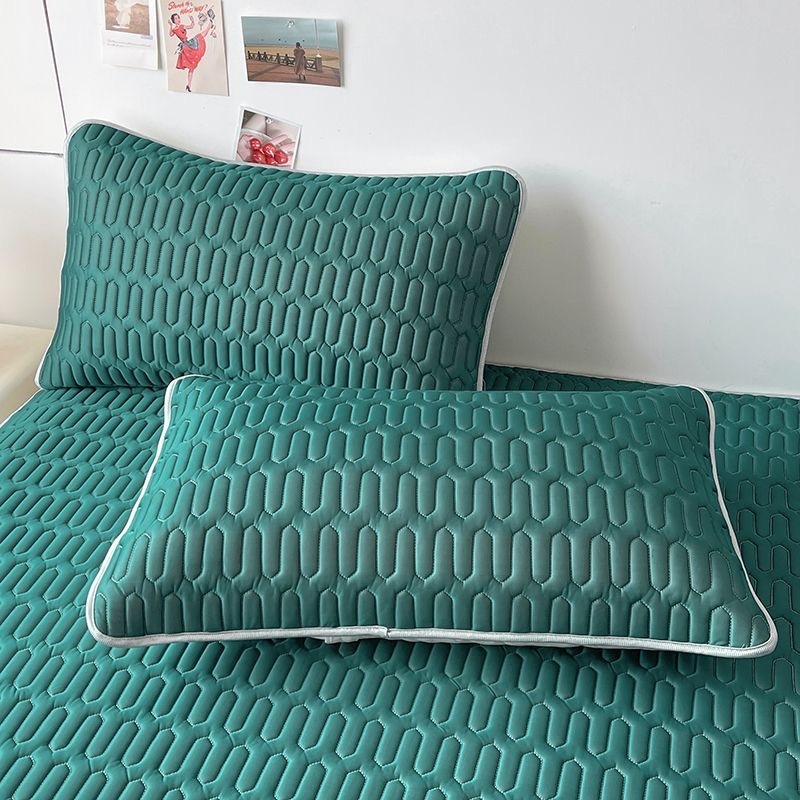 ผ้าปูไหมน้ำแขง ไหมน้