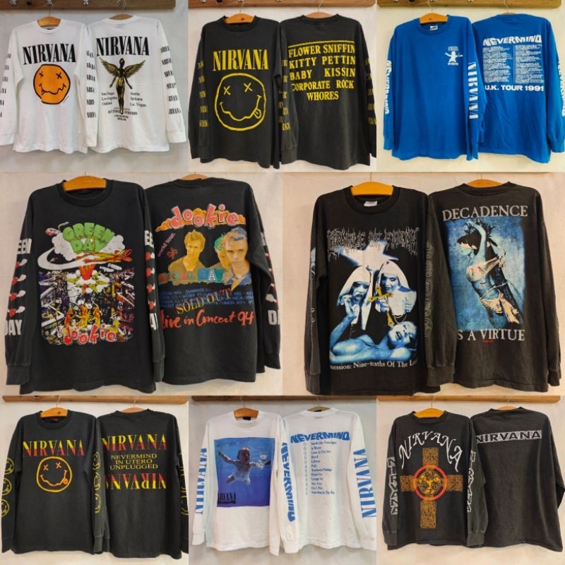 เสื้อแขนยาว ผ้าฟอก วินเทจ