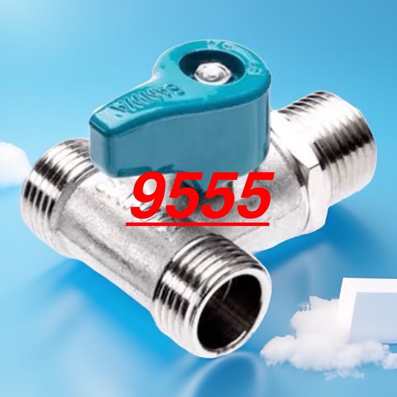 มินิบอลวาว์ ซันวา ผผผ1/2 (4หุน) ซันวา SANWA MMM(1ใบสั่งซื้อ=1ตัว)