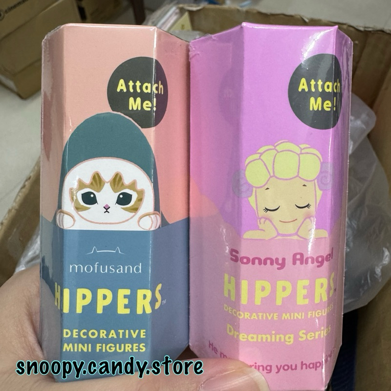 Hippers เกาะโทรศัพท์ Mofusand หรือ Sonny Angel