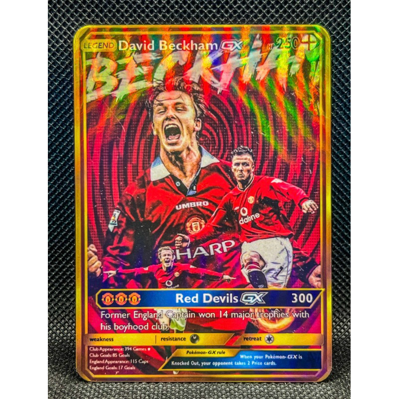 DAVID BECKHAM GX POKÉMON GARD