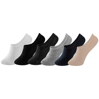 Socksy ถุงเท้าทรงซ่อน พร้อมแถบซิลิโคนกันส้นหลุดด้านหลัง (แพ็ค 3 คู่, 6 คู่, 12 คู่) รุ่น S-M,S-G