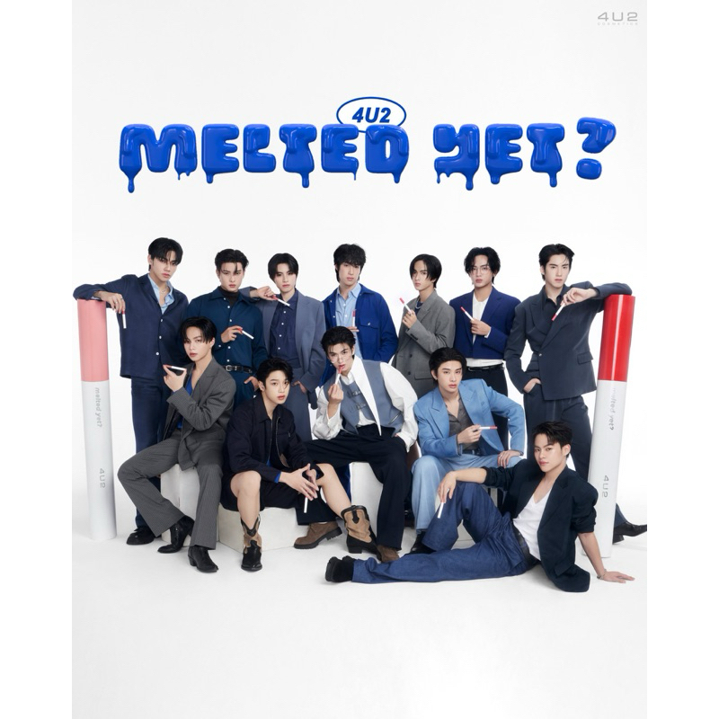 4U2 MELTED YET ลิปเนื้อเม้ลท์ Glossy ลิป BUS