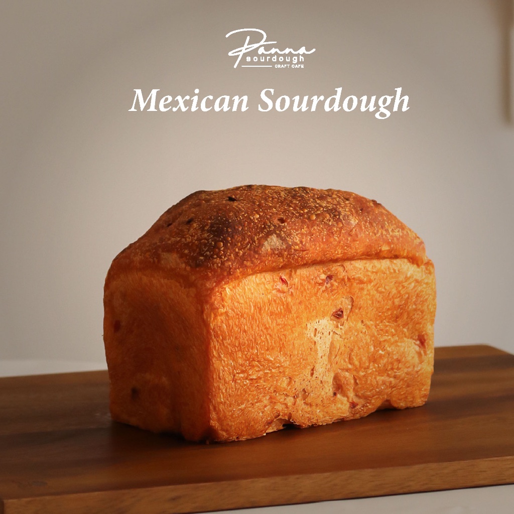 <<ขนมปังเจ>> ขนมปัง ซาวโดวจ์ สูตร แม็กซิกัน SOURDOUGH MEXICAN 550g