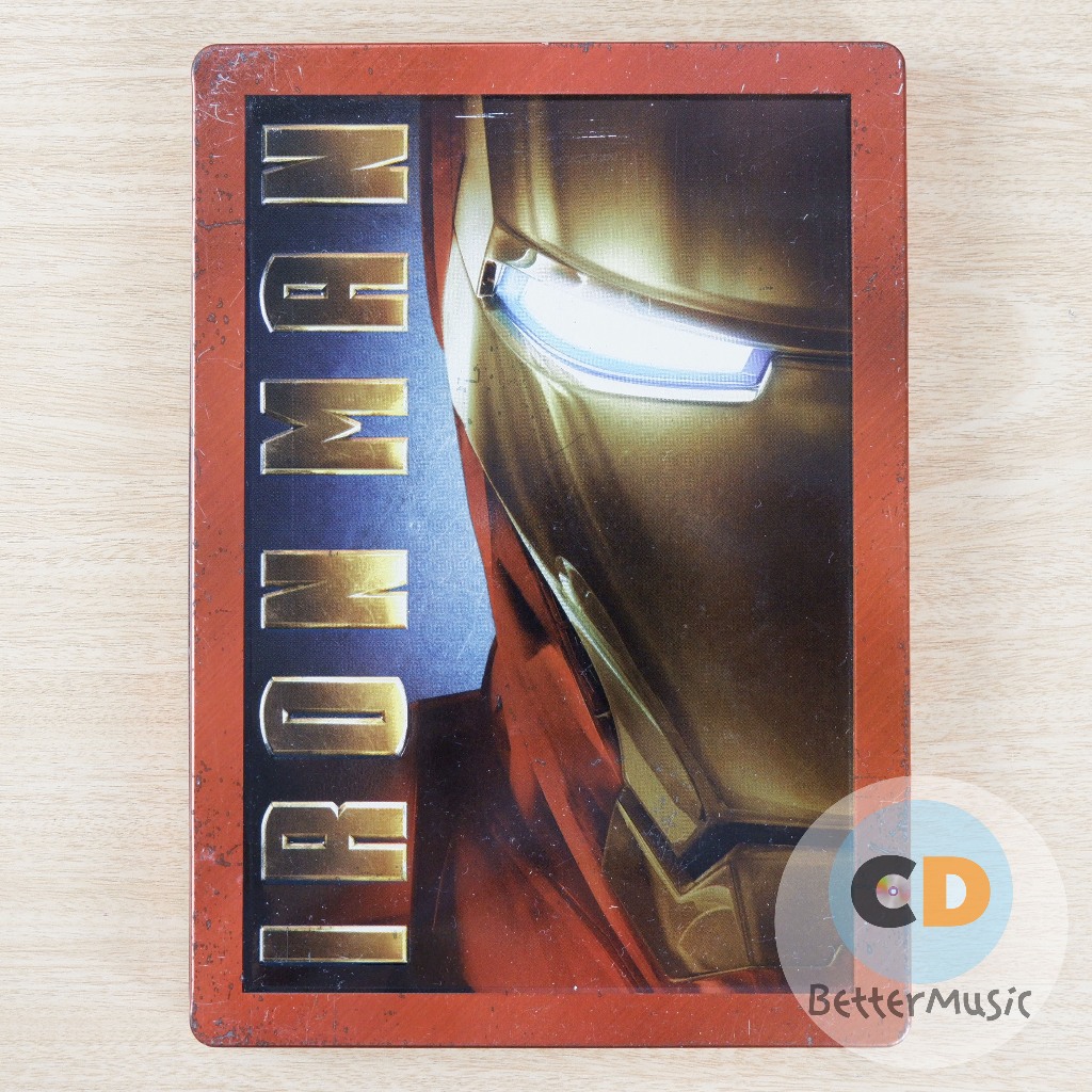 DVD ภาพยนตร์ Iron Man : ไอรอนแมน ภาค 1 (2011) กล่องเหล็ก Steelbook