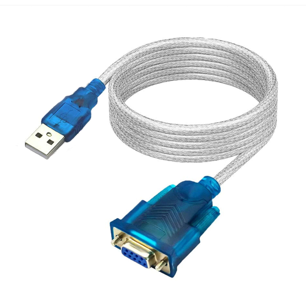 สายแปลง USB to RS232 serial port 9pin ตัวเมีย female