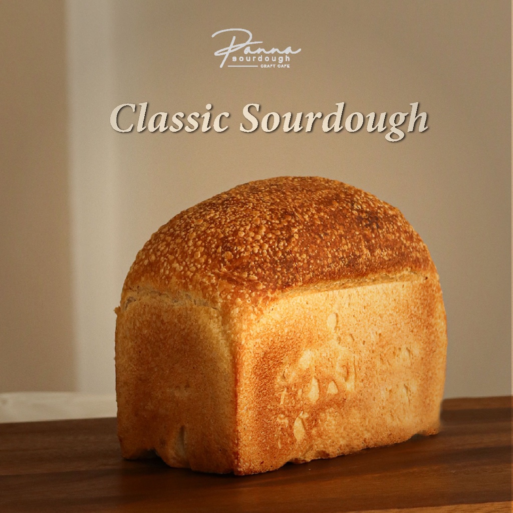 ขนมปังซาวโดวจ์สูตรคลาสสิก SOURDOUGH CLASSIC WHEAT