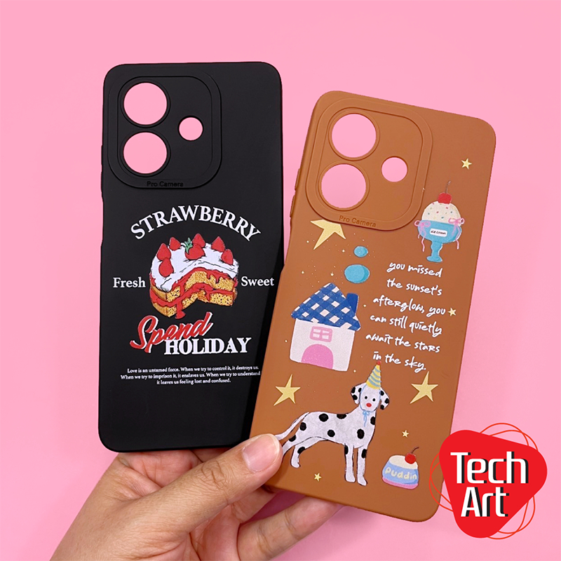 เคสนิ่มพิมพ์ลาย Vivo V40 Y28 Y100(5G) Xiaomi Redmi14C Realme C21Y C53