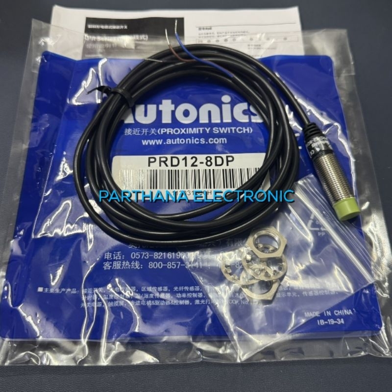 PRD12-8DP Proximity Sensor หัว M12