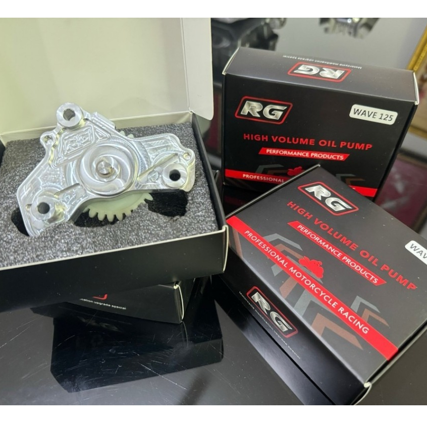 ปั๊มน้ำมันเครื่องCNC w125 แรงฉีดรองรับลูกใหญ่ๆได้เลย #RG #ปั้มน้ำมันเครื่องเวฟ125  #ปั้มน้ำมันเครื่องแต่ง #cnc