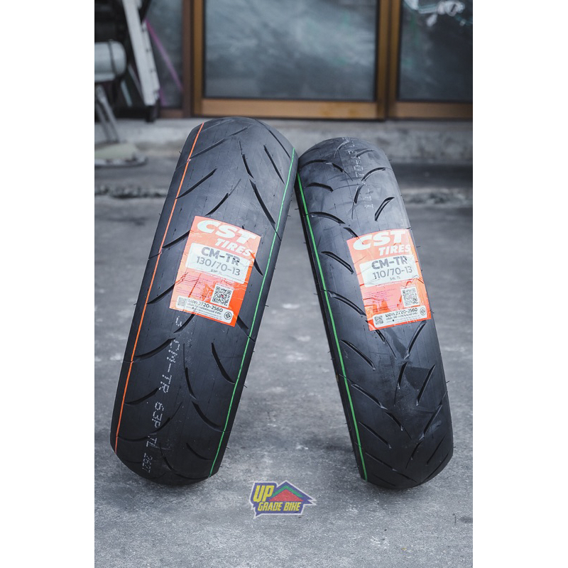ยาง CST CM-TR ใส่ NMAX ปีเก่า ปีใหม่ ไซส์เดิมคู่ละ 3,290฿ (ยางปี 25)