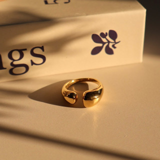 gigaglam kate ring (R8) แหวนไม่ลอก ไม่ดำ