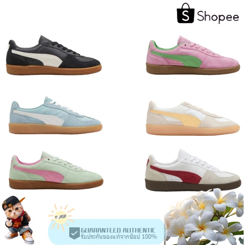 พร้อมส่ง Palermo （396464-03）（ 399341-02）（ 396463-02）（ 397549-01）รองเท้าผ้าใบ （รับประกันของแท้ 100%）