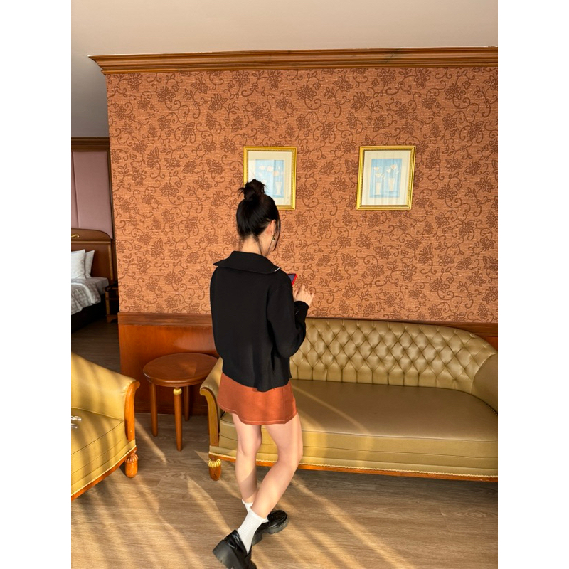 พร้อมส่ง THESUNCO - Mabel Cardigan มาเบล คาร์ดิแกน ซิปรูดได้ 2 ทิศทาง ผ้าหนานุ่มไม่คัน - รูปที่ 4