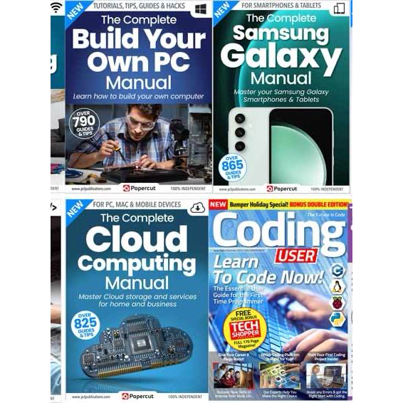 หนังสือนิตยสาร E-book  ภาษาอังกฤษ 8 ฉบับ  PDF ไฟล์ บรรจุในรูปแบบ DVD