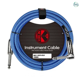 Kirlin IWCC-202PN Instrument Cable สายแจ็คกีตาร์ สายแจ๊ค แบบถัก ใช้ต่อกับกีตาร์ไฟฟ้า กีตาร์เบส หรือโปร่งไฟฟ้า