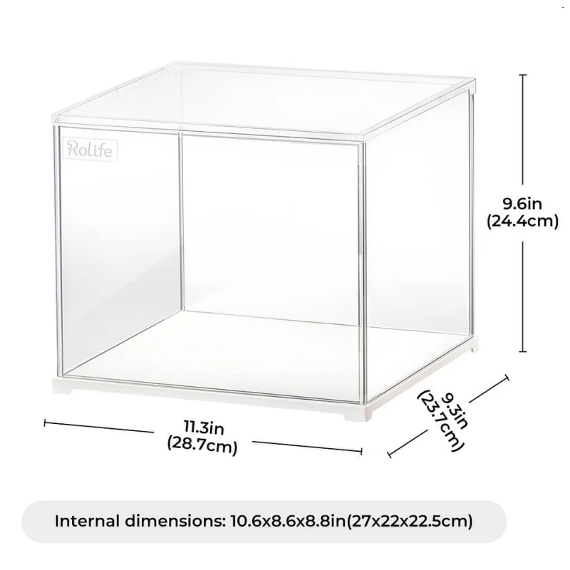Robotime กล่องพลาสติก กล่องใส DIY RBT DISPLAY BOX - รูปที่ 3