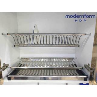 Modernform  HDP ชุดที่คว่ำจานสแตนเลส 2 ชั้น สำหรับตู้แขวน เห…