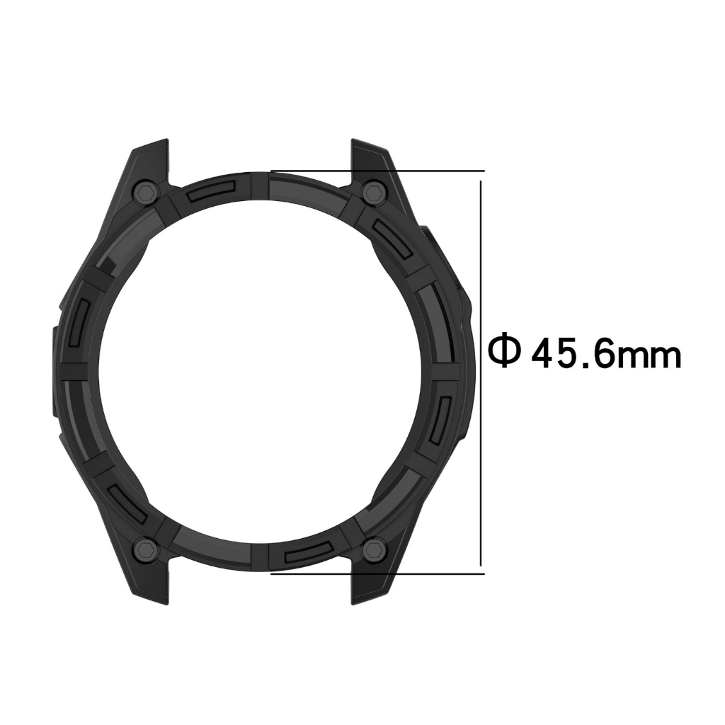 (พร้อมส่ง)เคสกันรอยนาฬิกา Garmin Fenix 8 ขนาด 43mm 47mm และ 51mm สีดำทึบ TPU เท่ๆ