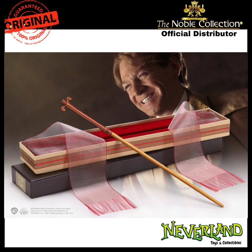 Noble Collection Gilderoy Lockhart Wand with Ollivanders Box