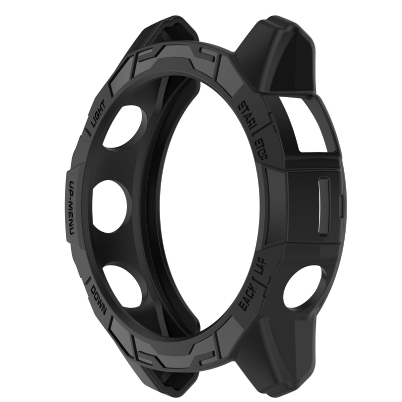 (พร้อมส่ง)เคสกันรอยนาฬิกา Garmin Fenix 7 และ Epix Pro ขนาด 42mm 47mm และ 51mm สีดำทึบ TPU เท่ๆ