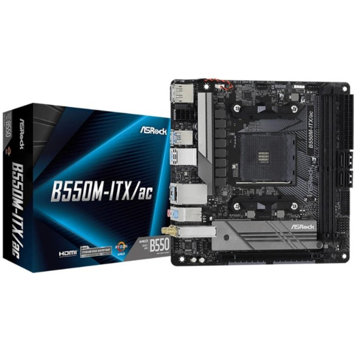 ASROCK B550M-ITX/ac MAINBOARD