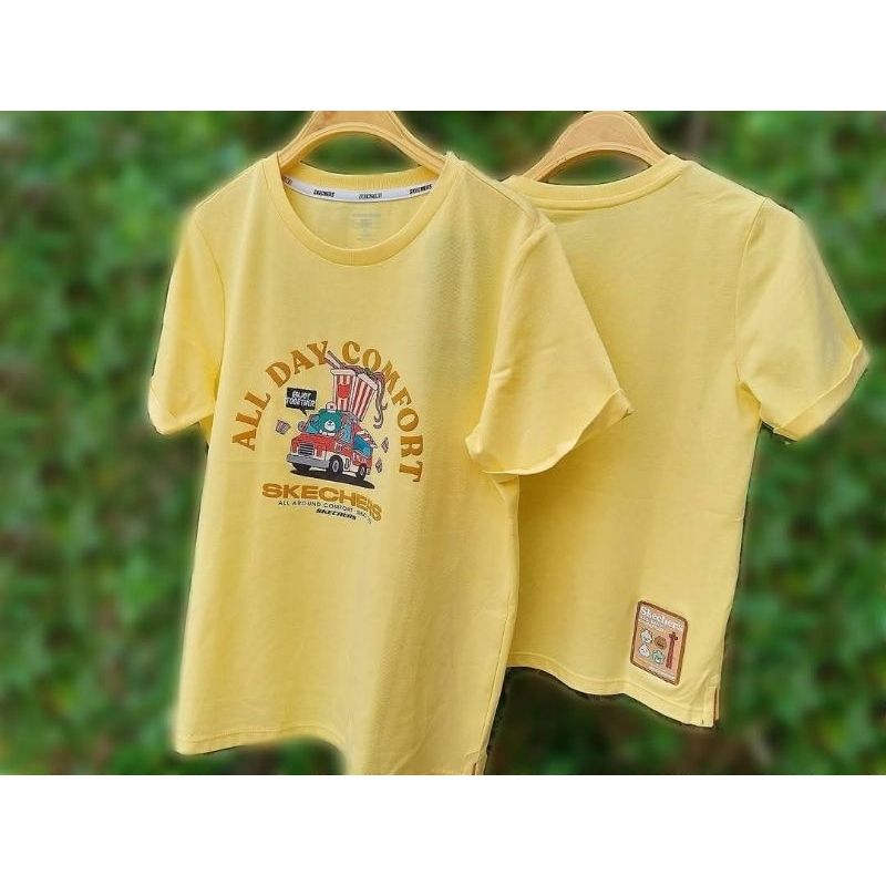 🏷Skechers สเก็ตเชอร์เสื้อยืดเด็กผู้ชายหรือเด็กผู้หญิง▪︎