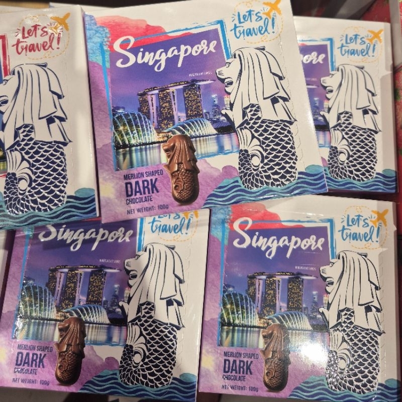 ช็อกโกแลตเมอร์ไลอ้อน Singapore Merlion Shaped Chocolate 🍫 🇸🇬