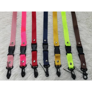 ใหม่ 2เเบบ สายคล้องคอห้อยโทรศัพท์ เลือกสีได้ Long Telephone Lanyard and Phone Charms CS