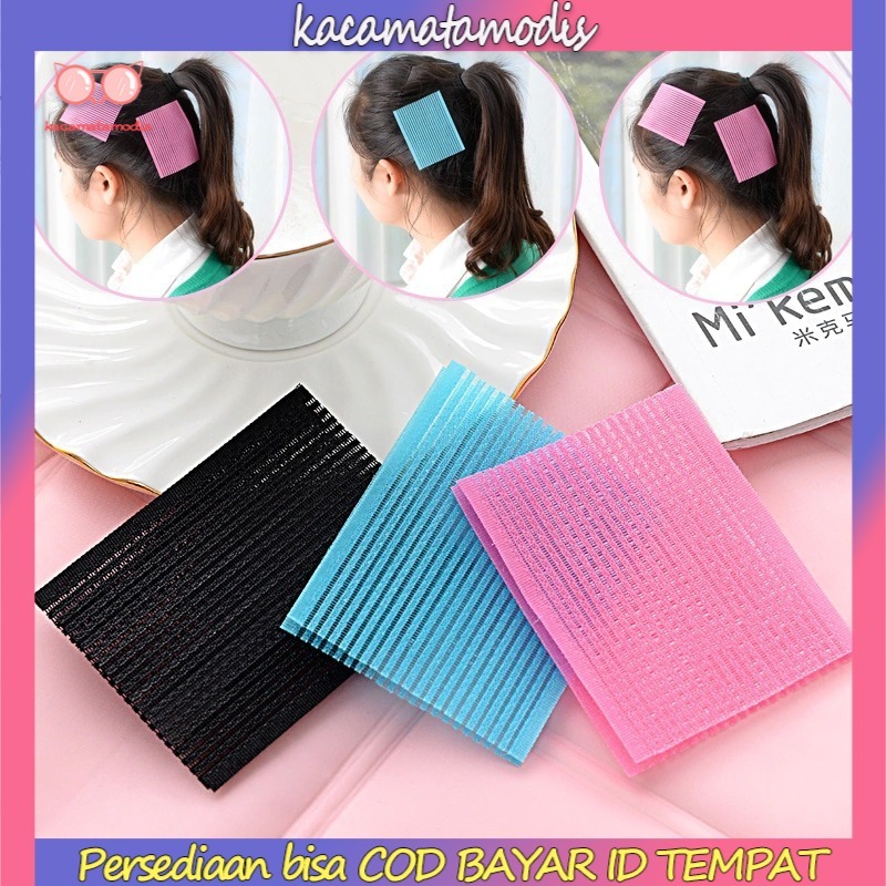 [Windind]แผ่นเก็บผมตีนตุ๊กแก แผ่นแปะผม ใช้เก็บรวบผม ผมไม่เป็นรอย--wind