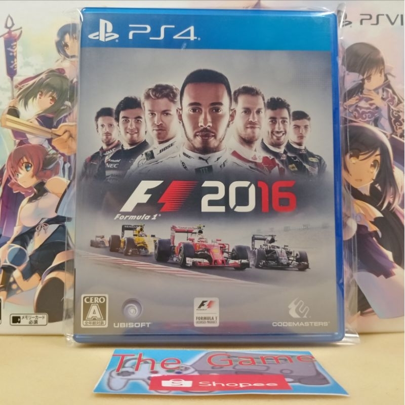 (PS4)​ เเผ่น​เกมส์​ 📌เเข่ง​รถมัน​ๆ📌  PS4​ -​ PS5​  F1 2016  (English)​ ภาษาอังกฤษ​ ZONE2​