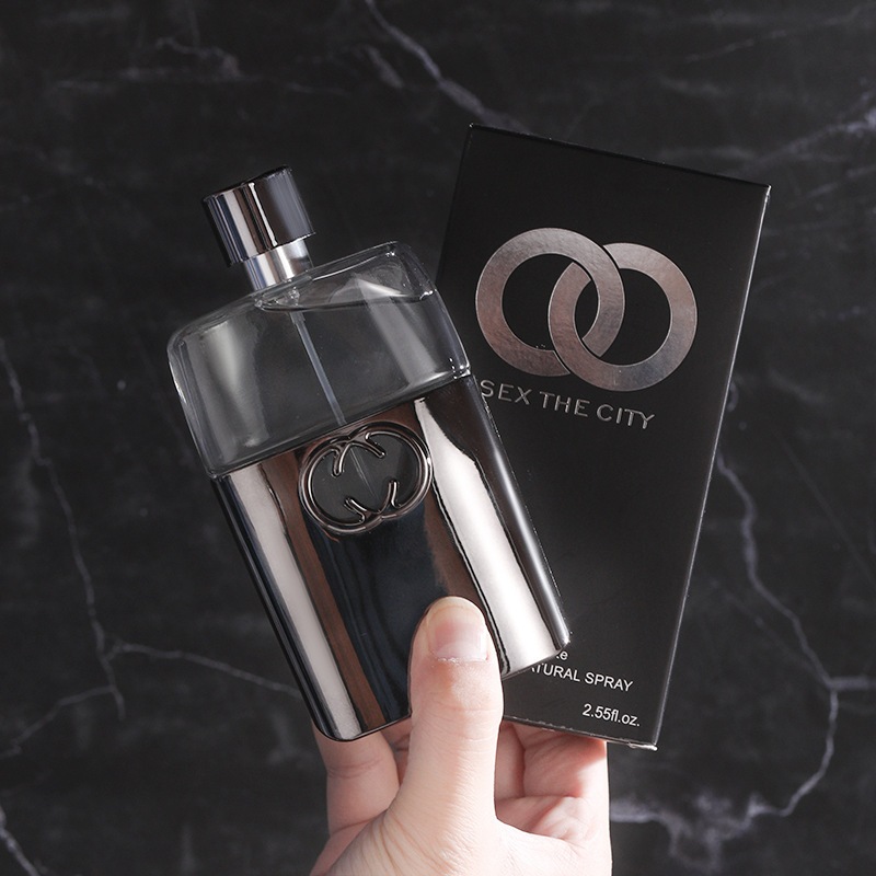 น้ำหอมชาย SEX THE CITY 75ml น้ำหอม กลิ่นหอมสดชื่น มั่นใจกลิ่นสปอร์ต เย้ายวนใจ ดึงดูดเพศตรงข้ามสยบกลิ่นเหงื่อได้ดี -1767