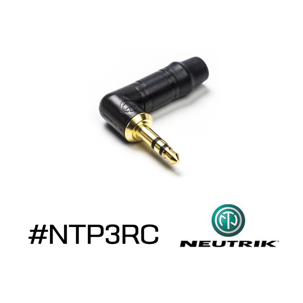 แจ็ค 3.5 mm AUX Neutrik NTP3RC-B