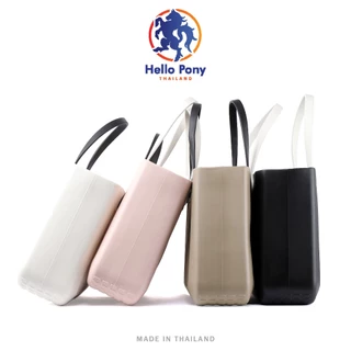 Hello Pony กระเป๋าสะพาย ขนาดใหญ่ ทรงโท้ท หน้ากระเป๋าตกแต่งได้ EVA น้ำหนักเบา แฟชั่น ขนาด 30x37 CM. รุ่น BM4004L