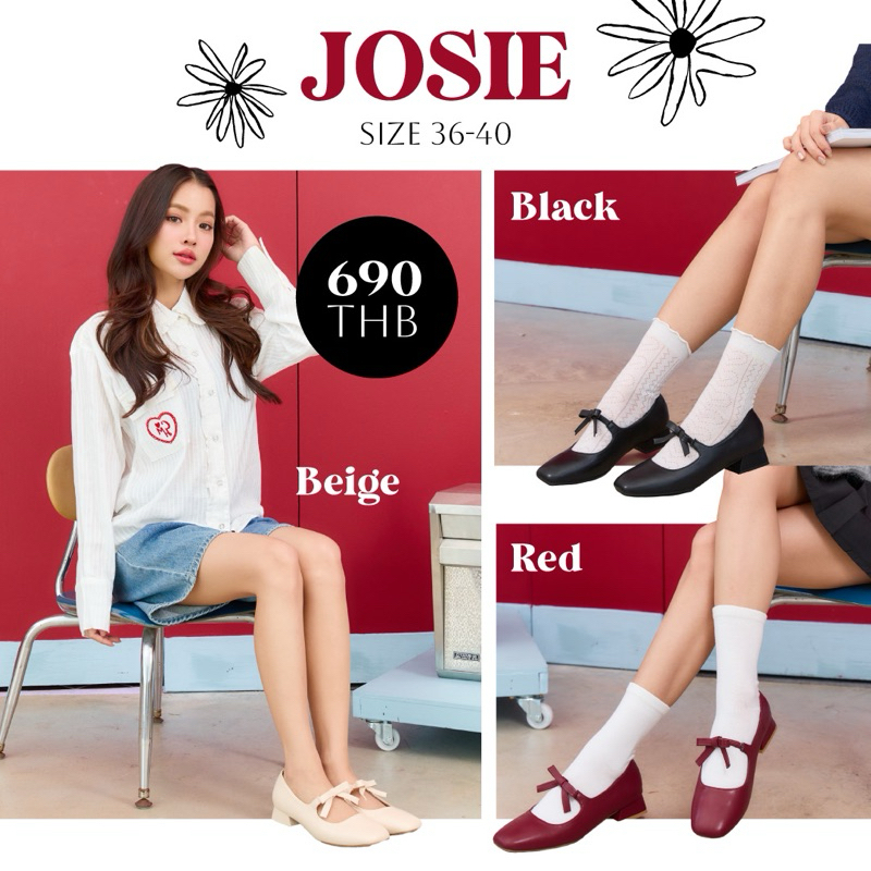 Gordinary Josie (แมรี่เจนโบว์เล็ก) Size 36-40