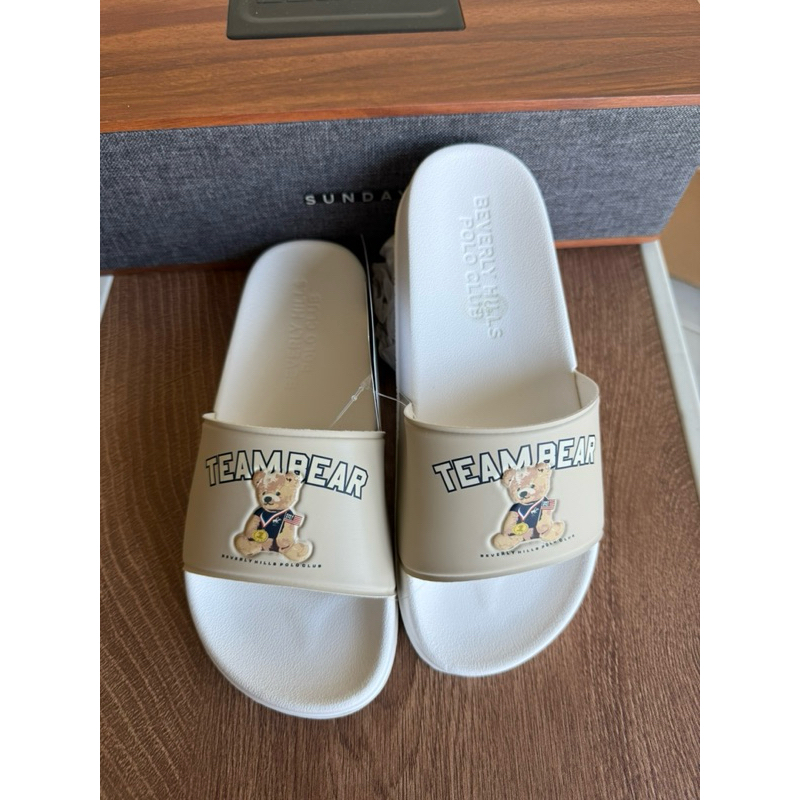 พร้อมส่ง‼️รองเท้าสวมผู้หญิง ของเเท้ จากแบรนด์ Beverly hills polo club #classicbear #BHPC #Polo