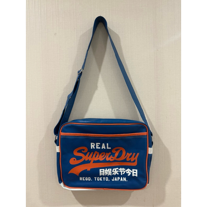 [ถูกที่สุด ,ของแท้ 100%] กระเป๋าสะพายข้าง SuperDry รุ่นหายาก