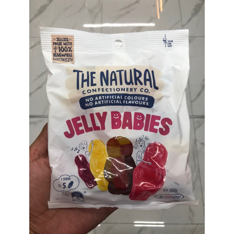 เจลลี่ เบบี้ (วุ้นเจลลาติน กลิ่นผลไม้ ตรา The Natural ขนาด 220g