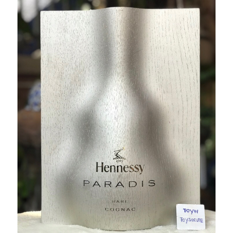 กล่องเหล้าเปล่า วัสดุไม้ด้านในบุกำมะหยี่ Empty Box Hennessy Paradis Cognac 700 ml สะสม ตั้งโชว์ ตกแต