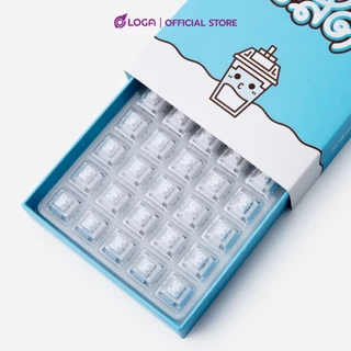 LOGA MECHANICAL KEYBOARD SWITCHES : NOMYEN / CHATHAI / NOMSOD / MATCHA (35 pcs / box )
