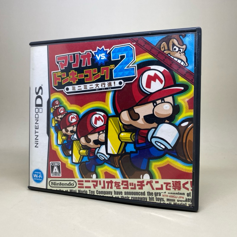 Mario vs. Donkey Kong 2: MiniMini Daikoushin (NDS) | Nintendo DS | Original Japan | ใช้งานปกติ