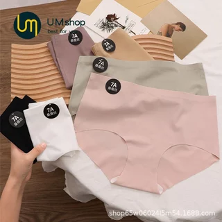 UM Shop 7A กางเกงในผู้หญิงคุณภาพดี ผ้าเรย่อนสเปนเด็กซ์ ผ้ารองเป้าต้านเชื้อแบคทีเรีย สวย ยืดดี Women Lady เสื้อผ้า
