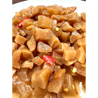 สินค้าใหม่ครัวดีเยี่ยม ยำไชโป๊สามรส 500 กรัม รสชาติเปรี้ยว หวาน เค็ม ไชโป๊กรอบ รสไม่จัด ทานเปล่าๆได้
