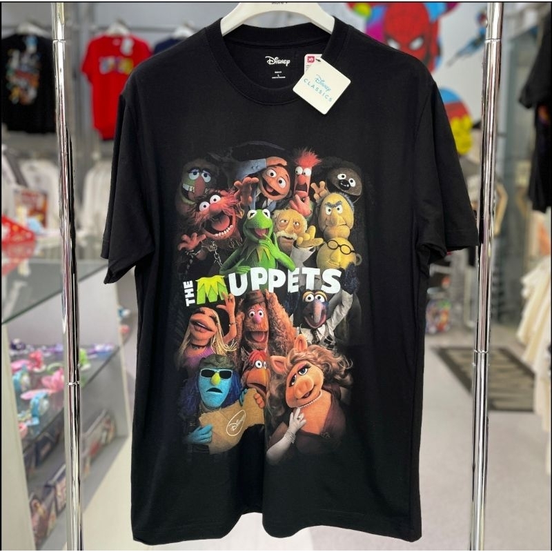 เสื้อDisney ลาย the muppets สีดำ ลิขสิทธิ์แท้ ( TM-171 )